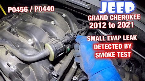 jeep grand cherokee evap leak|P0456